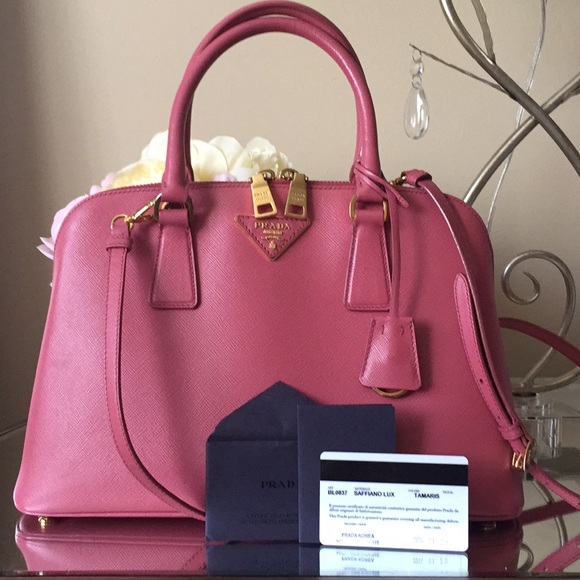 Prada Handbags - Prada BL0837 Saffiano Lux Bag